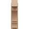 Ekena Millwork 7 1/2-in W x 16-in D x 28-in H Balboa Block Rough Cedar Woodgrain TimberThane Outlooker, Primed Tan OUTUR075X16X28BOA44RCPR - alternate 6